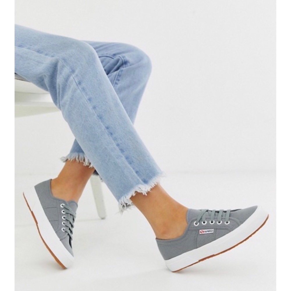 Superga Cotu Classic 2750 gray canvas sneakers